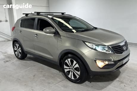 Silver 2013 Kia Sportage Wagon Platinum (Awd)