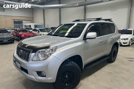 Silver 2012 Toyota Landcruiser Prado Wagon Altitude (4X4)
