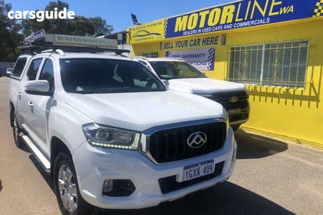White 2019 LDV T60 Double Cab Utility Pro (4X4)