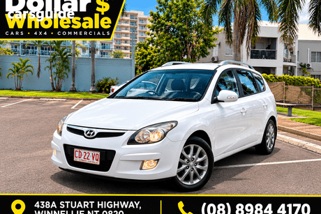White 2011 Hyundai I30 Wagon Cw Slx 2.0