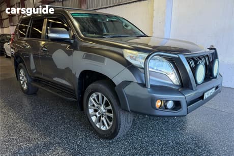 Grey 2015 Toyota Landcruiser Prado Wagon Gxl (4X4)