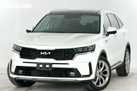 White 2023 Kia Sorento Wagon Gt-Line 7 Seat