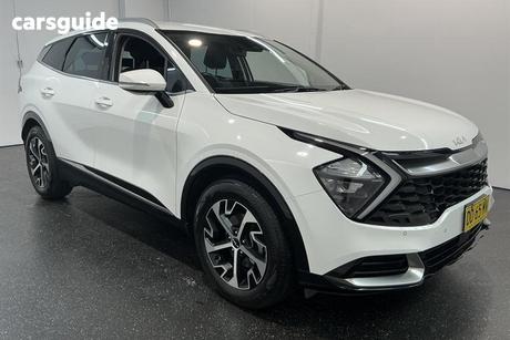 White 2021 Kia Sportage Wagon Sx (Awd)