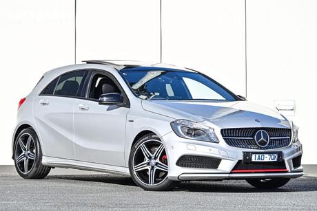 Silver 2013 Mercedes-Benz A250 Hatchback Sport