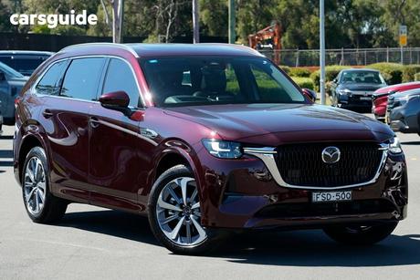 Red 2024 Mazda CX-80 Wagon G40E Azami