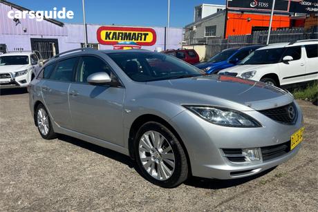 Silver 2009 Mazda 6 Wagon Classic