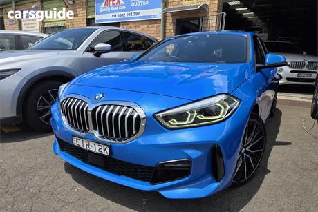 Blue 2020 BMW 118I Hatchback M Sport