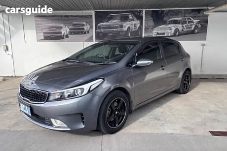 Grey 2017 Kia Cerato Hatchback S