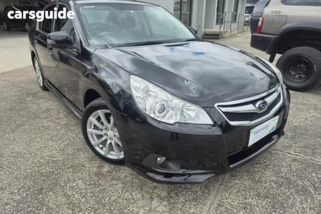Black 2011 Subaru Liberty Sedan 2.5I