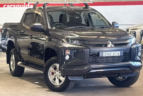 Grey 2021 Mitsubishi Triton Double Cab Pick Up Glx+ (4X4)