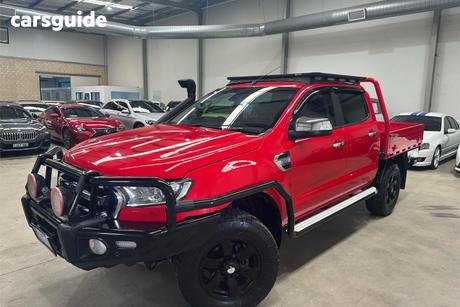 Red 2018 Ford Ranger Dual Cab Utility Xlt 3.2 (4X4)