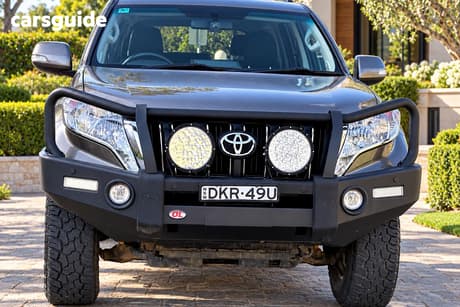 Brown 2016 Toyota Landcruiser Prado Wagon Gxl (4X4)