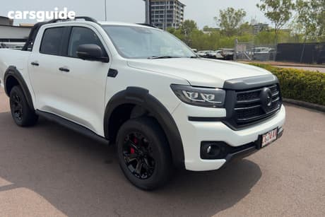 White 2026 GWM Cannon Dual Cab Utility Hi4-T Phev Vanta