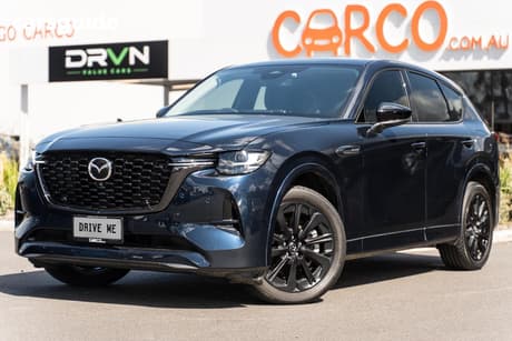 Blue 2024 Mazda CX-60 Wagon G40E Gt Hybrid