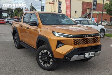 Yellow 2025 Toyota Hilux Double Cab Pick Up Sr5 48V (4X4)