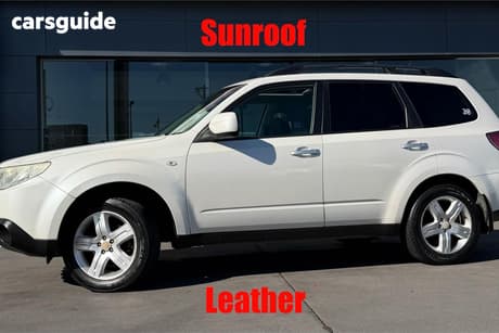 White 2009 Subaru Forester Wagon Xs Premium