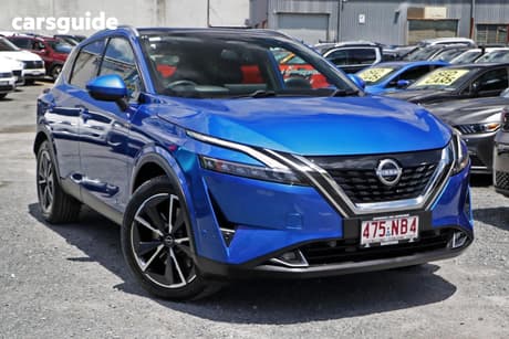 Blue 2024 Nissan Qashqai Wagon Ti E-Power (Hybrid)