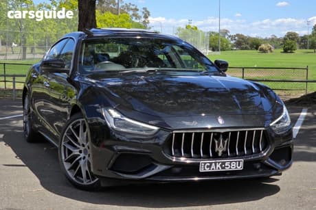 Black 2019 Maserati Ghibli Sedan S Gransport