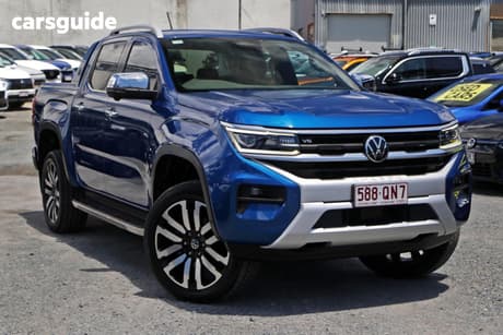 Blue 2023 Volkswagen Amarok Dual Cab Utility Aventura Tdi600 4Motion