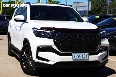 White 2023 Ssangyong Rexton Wagon Ultimate Sport Pack (Awd)