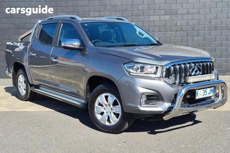 Grey 2019 LDV T60 Double Cab Utility Luxe (4X4)
