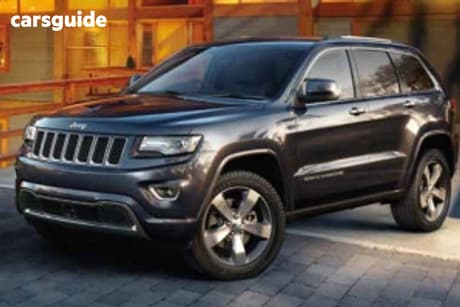 Black 2014 Jeep Grand Cherokee Wagon Overland (4X4)