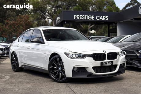 White 2015 BMW 320I Sedan M Sport