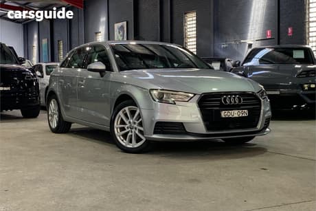 Silver 2017 Audi A3 Hatchback 1.4 Tfsi Sportback Cod