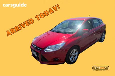 Red 2012 Ford Focus Hatchback Trend