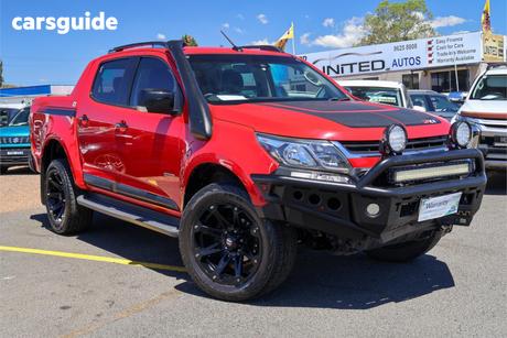 Red 2017 Holden Colorado Crew Cab Pickup Z71 (4X4)