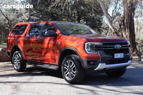 Orange 2022 Ford Ranger Double Cab Pick Up Sport 3.0 (4X4)