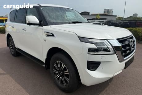 White 2026 Nissan Patrol Wagon Ti (4X4)