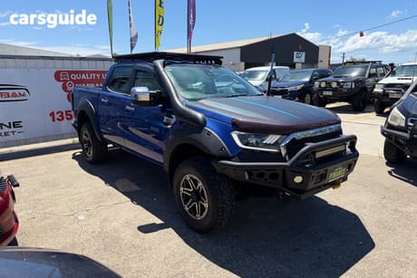 Blue 2015 Ford Ranger Dual Cab Utility Xlt 3.2 (4X4)