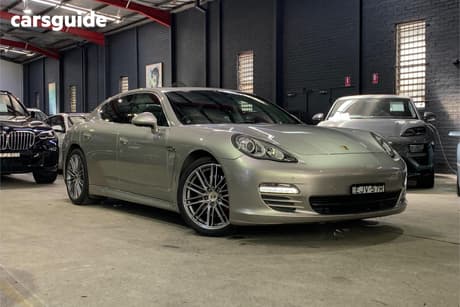 Silver 2009 Porsche Panamera Coupe 4S
