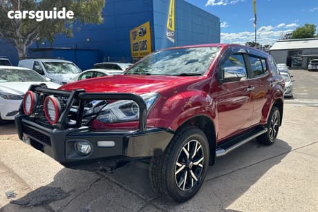 Red 2019 Isuzu MU-X Wagon Ls-M (4X2)