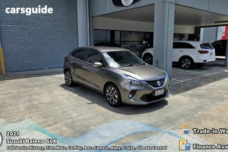 Grey 2021 Suzuki Baleno Hatchback Glx