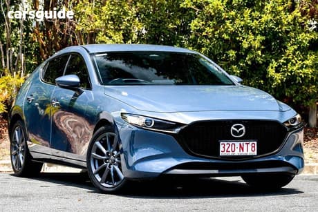 Grey 2024 Mazda 3 Hatchback G20 Touring