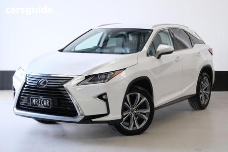 White 2018 Lexus RX300 Wagon Luxury