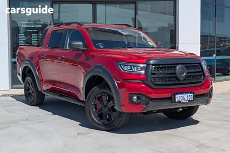 Red 2026 GWM Cannon Dual Cab Utility Hi4-T Phev Vanta
