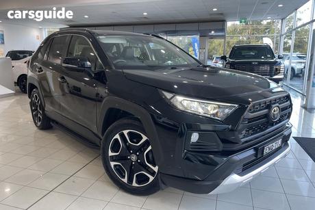 Black 2021 Toyota RAV4 Wagon Edge (Awd)