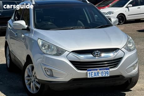 Silver 2012 Hyundai IX35 Wagon Highlander (Awd)