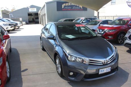 Blue 2014 Toyota Corolla Sedan Sx
