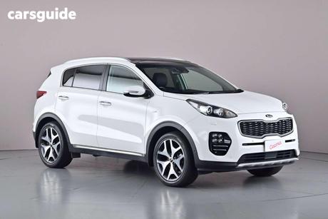 White 2016 Kia Sportage Wagon Platinum (Awd)