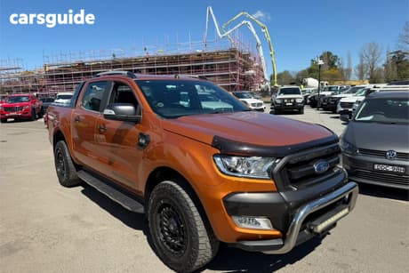 Gold 2016 Ford Ranger Dual Cab Pick-up Wildtrak 3.2 (4X4)