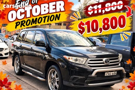 2013 Toyota Kluger Kx-R (Fwd) 5 Seat