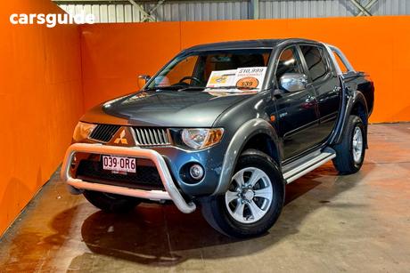 Grey 2007 Mitsubishi Triton Double Cab Utility Gls (4X4)
