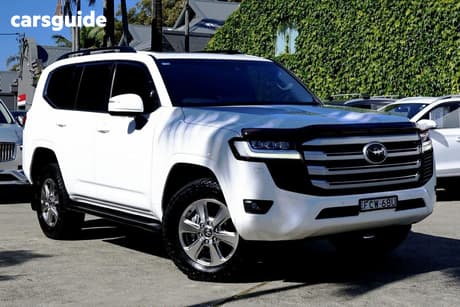 White 2023 Toyota Landcruiser Wagon Lc300 Vx (4X4)