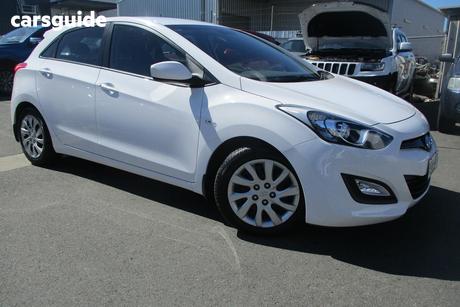 White 2013 Hyundai I30 Hatchback Active