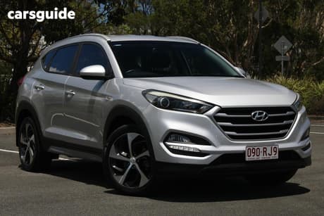 Silver 2016 Hyundai Tucson Wagon Active X (Fwd)
