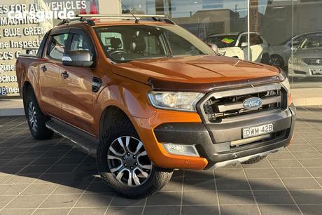 Orange 2018 Ford Ranger Dual Cab Pick-up Wildtrak 3.2 (4X4)